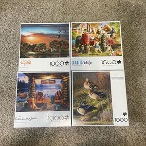 Bundle of (5) 1000 piece puzzles